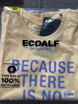 Camiseta Ecoalf No hay Planeta B Talla L