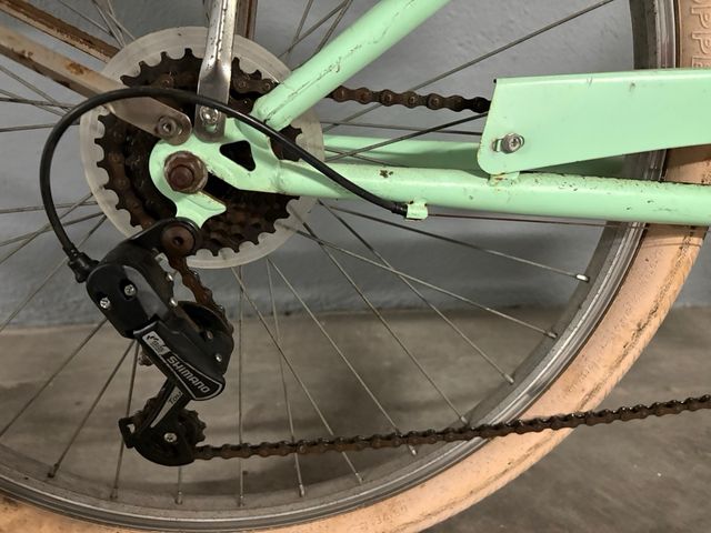 Bicicleta Paseo Florenti Verde Menta