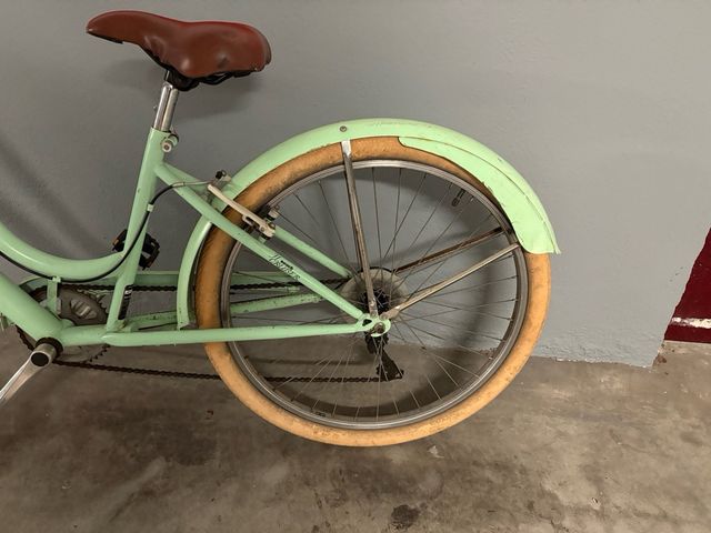 Bicicleta Paseo Florenti Verde Menta