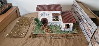 Casas para belén, pesebres o maquetas. NEGOCIABLE.
