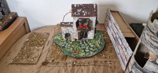 Casas para belén, pesebres o maquetas. NEGOCIABLE.