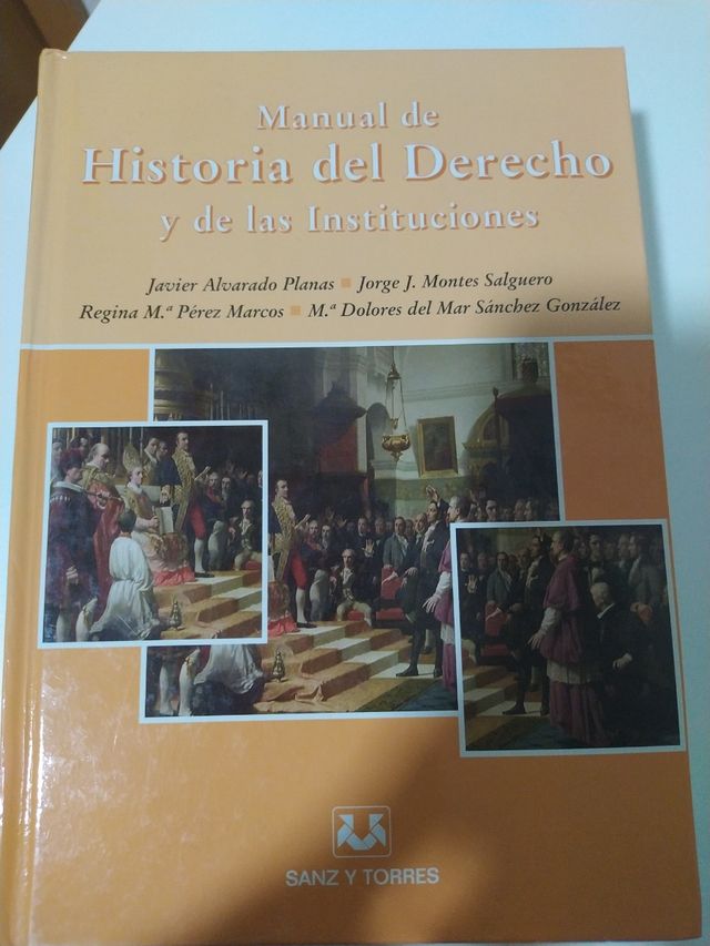 Manual De Historia Del Derecho Y De Las Institu...