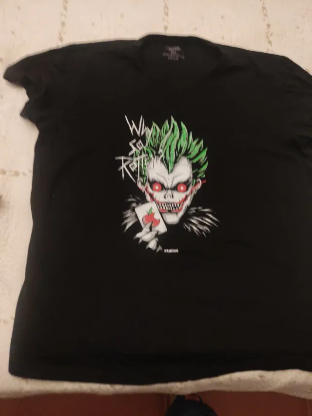 Camiseta Friking Joker Ryuk Death Note Talla XL