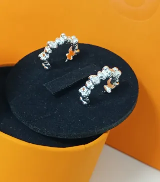 Pendientes de Aro de plata 12 mm Bold Bear.