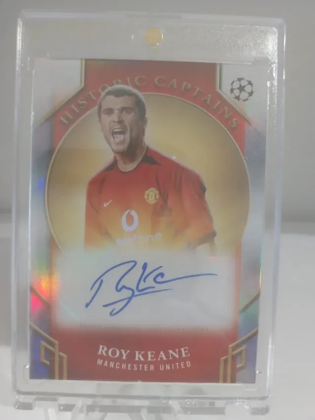 Topps auto Roy Keane