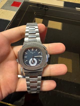 Patek Philippe Nautilus Cronógrafo Acero