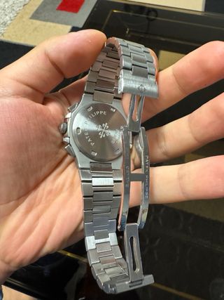 Patek Philippe Nautilus Cronógrafo Acero