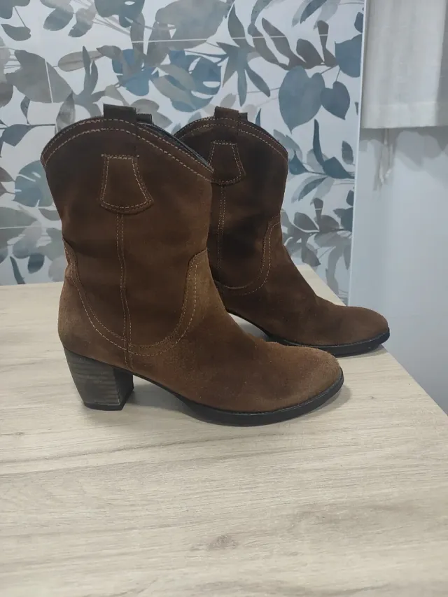 Botas camperas marrones