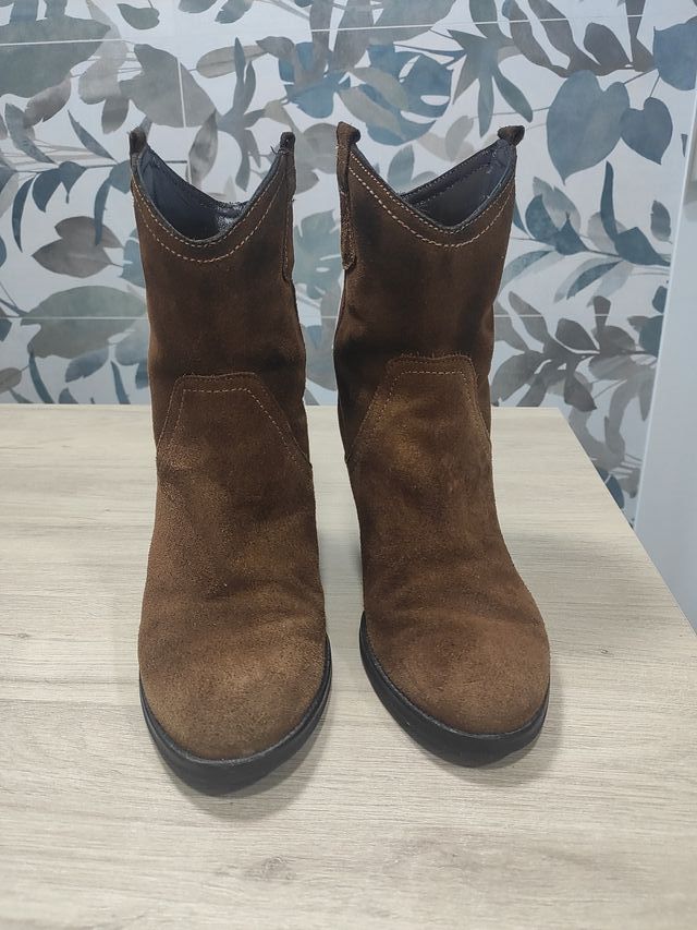 Botas camperas marrones