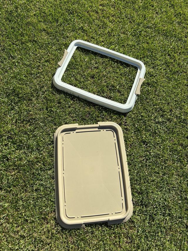 Bandeja para empapador de cachorro