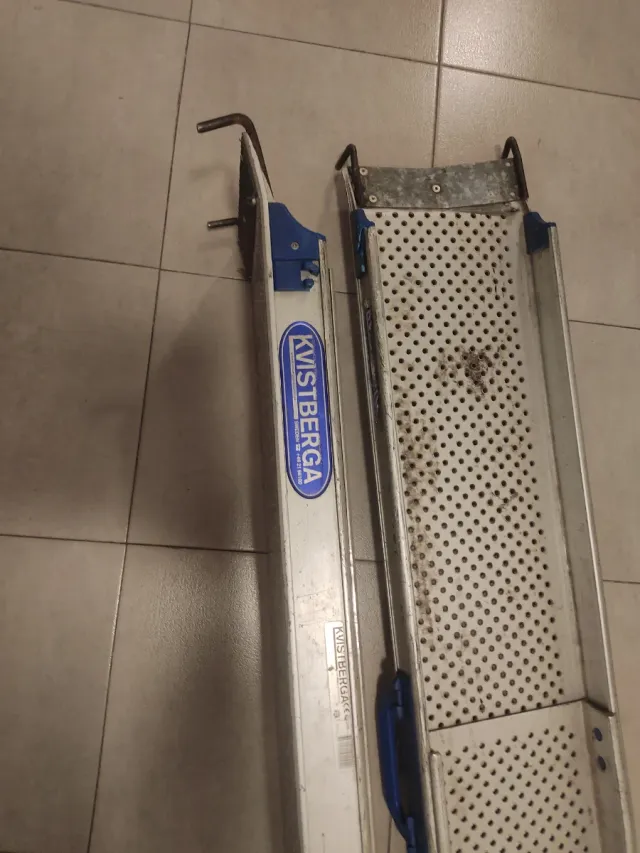 Rampas telescópicas de aluminio