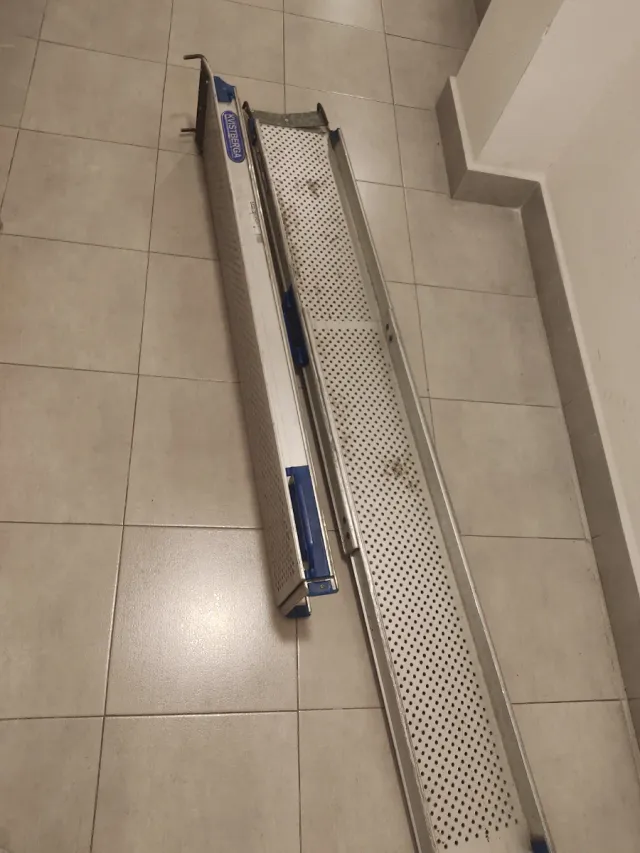 Rampas telescópicas de aluminio