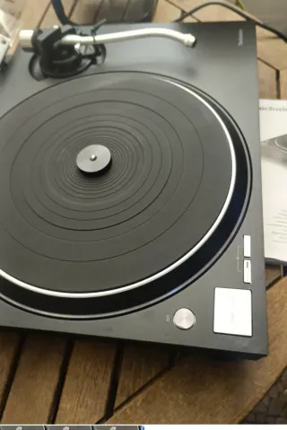 Tocadiscos Technics SL-100C Negro