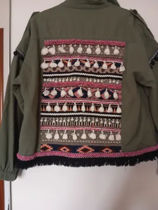 Cazadora Zara Étnica Talla M