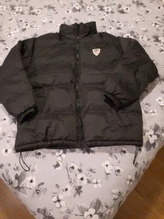 Athletic Club Bilbao plumífero negro