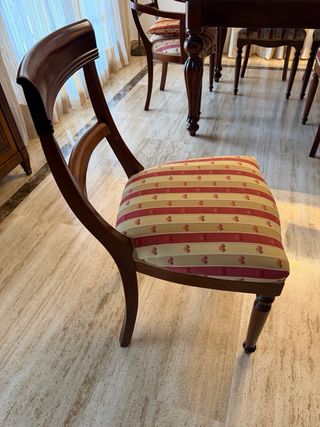 Conjunto 8 sillas comedor