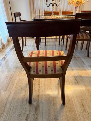 Conjunto 8 sillas comedor