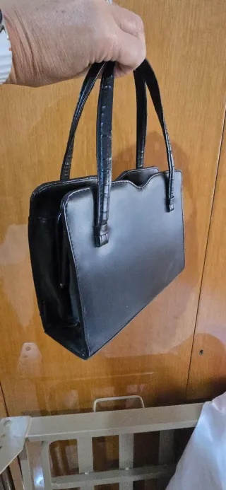 Borsetta vintage anni '50 nera