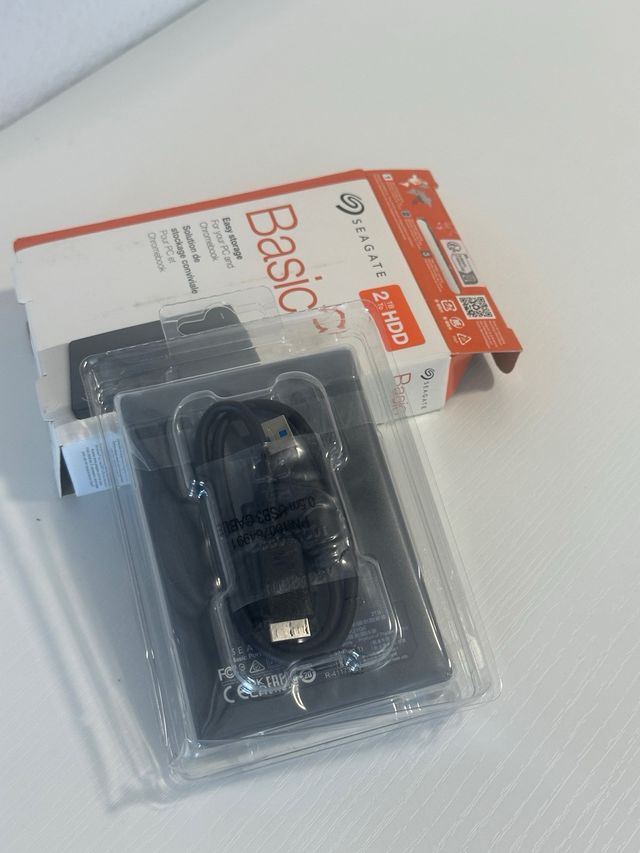 Disco Duro Externo Seagate Basic 2TB