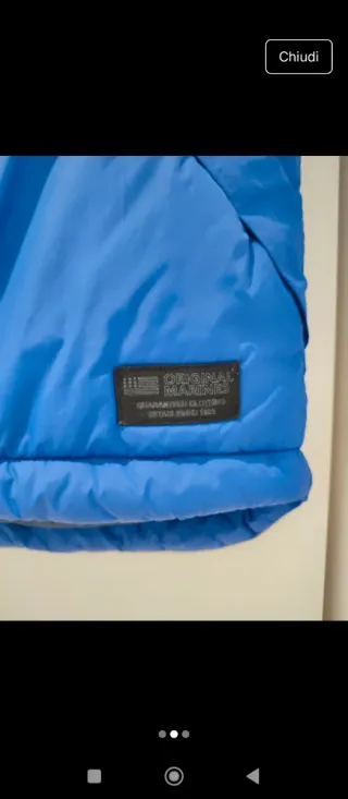 Gilet ragazzo Original Marines blu