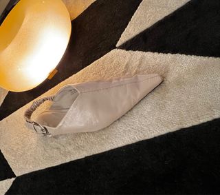 Chatita Zara Cuero Blanco Roto Talla 41