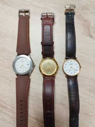 SOLO FINDESEMANA FUNCIONANDO.Lote 3 Relojes DUWARD