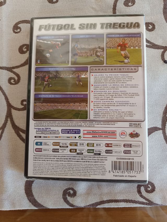 Lote 9 Videojuegos PC '99 + FIFA 2005