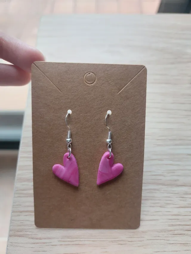 Pendientes Corazón Artesanales