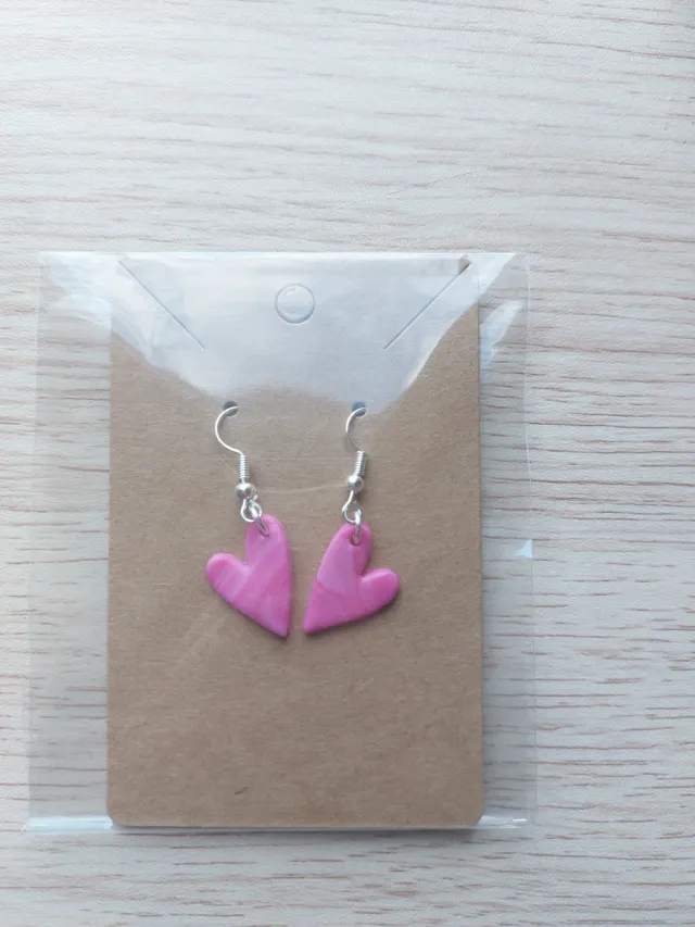 Pendientes Corazón Artesanales