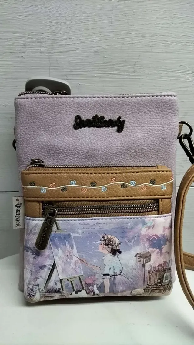 Bolso Sweet Candy Morado y Multicolor