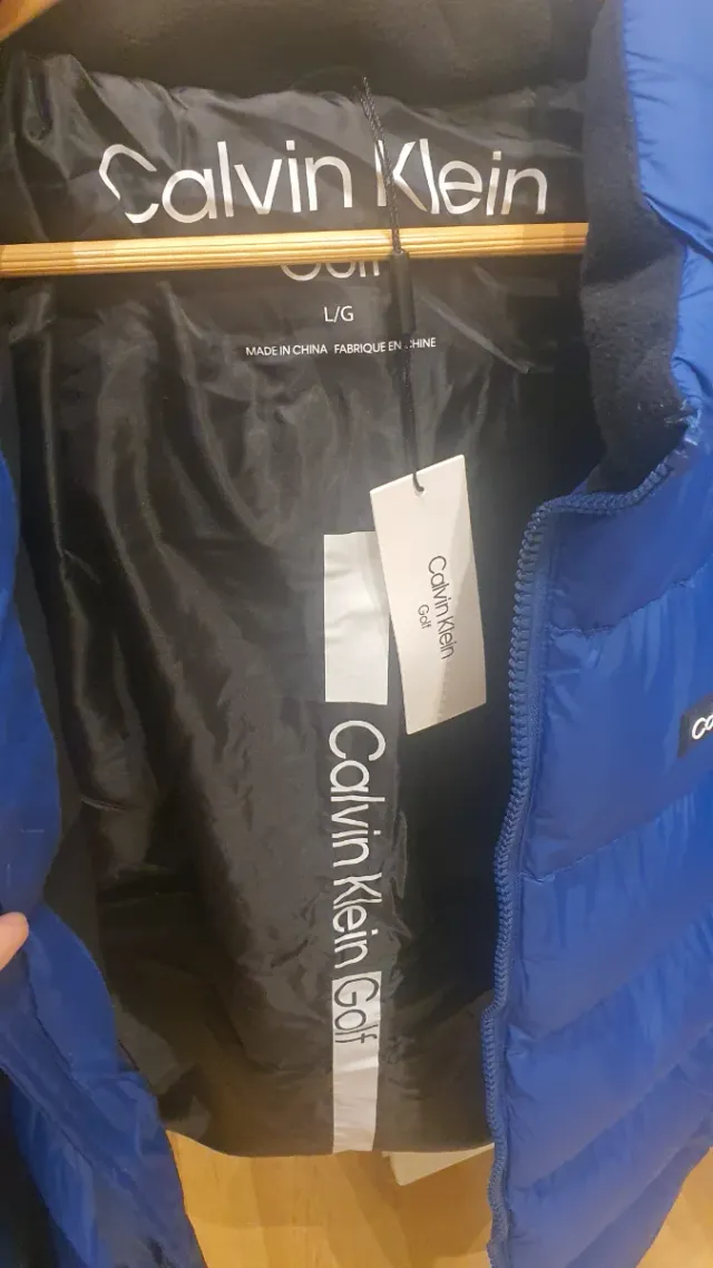 Cazadora Calvin Klein Azul Talla L