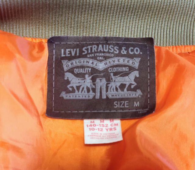 Chaqueta Bomber Levi's Niños Talla M