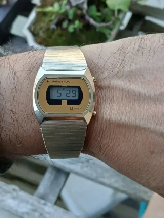 Reloj Hamilton Digital Años 80