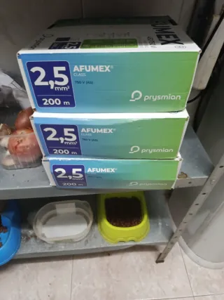 Cable Eléctrico Prysmian AFUMEX 2,5mm² 200m