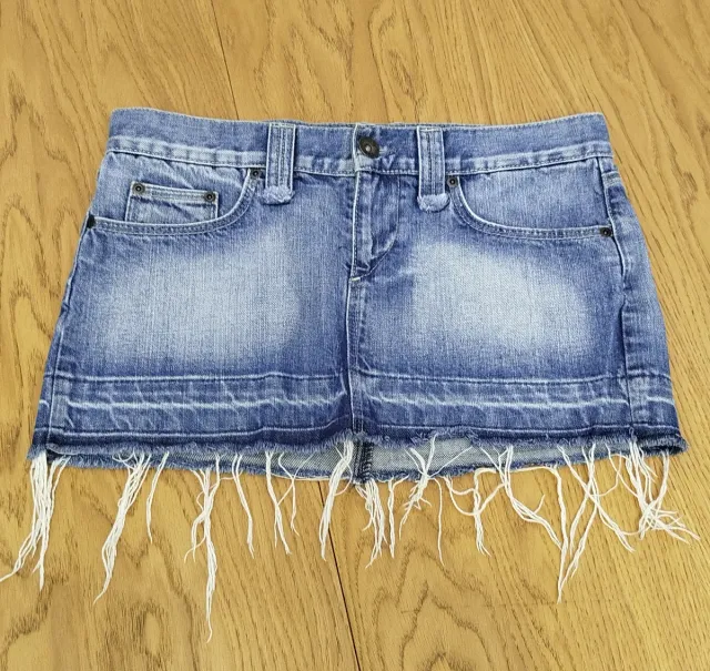 REBAJADO Mini falda tejana vintage