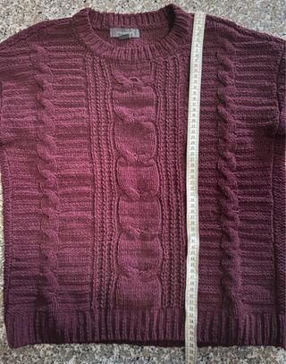Maglione Primark Borgogna Taglia XS