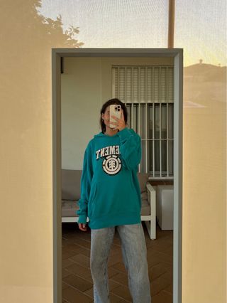 Sudadera Element Talla M Azul