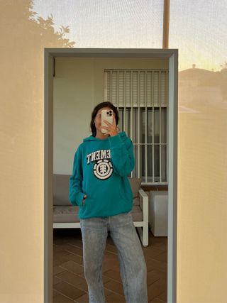 Sudadera Element Talla M Azul