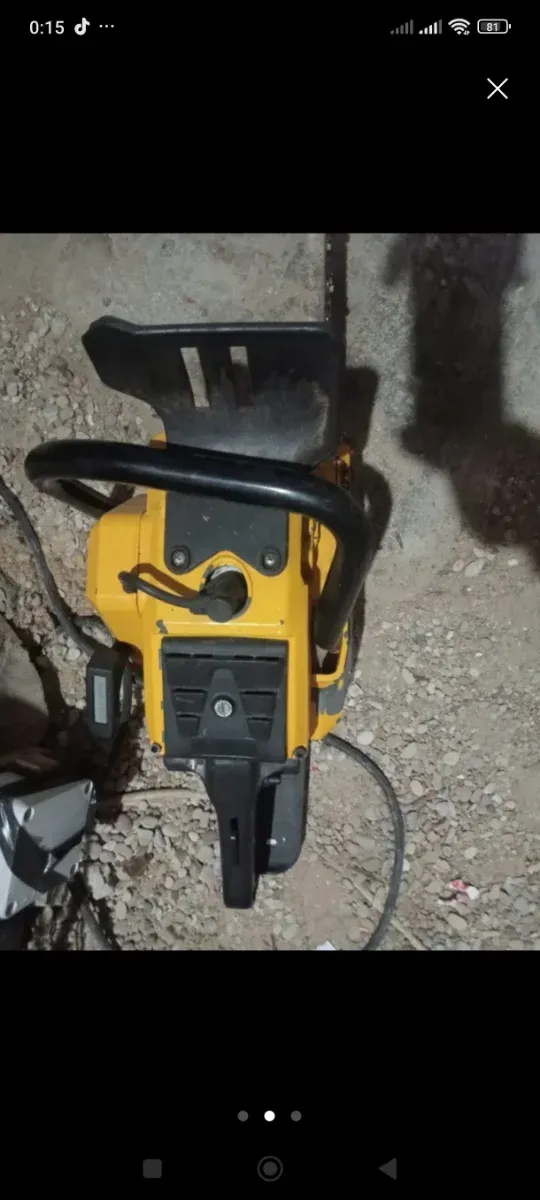 Motosierra F8 Amarilla