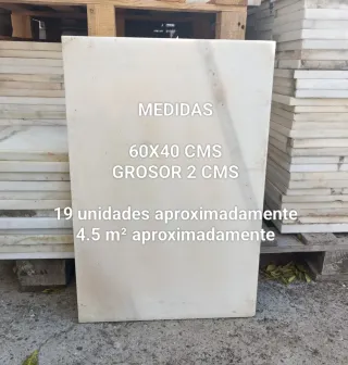 Mármol 60x40 cm lozas suelo