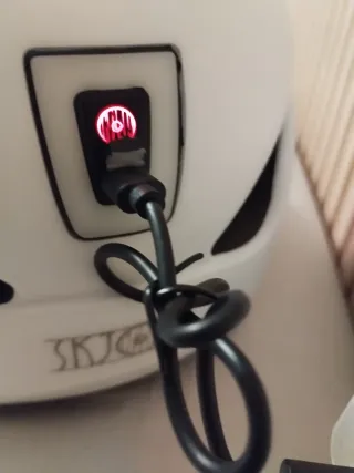 Casco ligero bici blanco