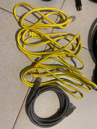 Lote Cables Varios + 2 Euroconectores