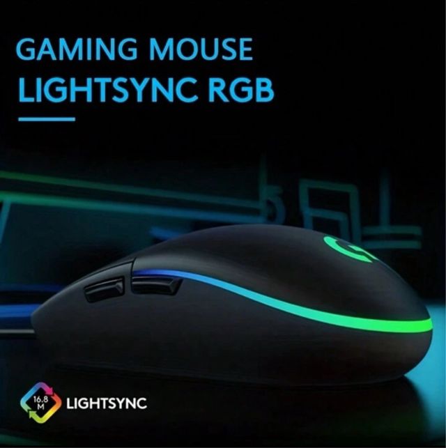 Mouse Gaming Logitech G102 Lightsync RGB