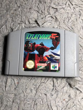 Lylat Wars N64 coleccion como nuevo