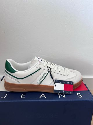 Zapatillas Tommy Hilfiger Blancas y Verdes