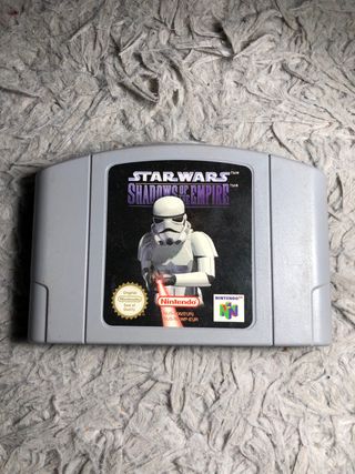 Star Wars Shadows of the Empire N64 coleccion