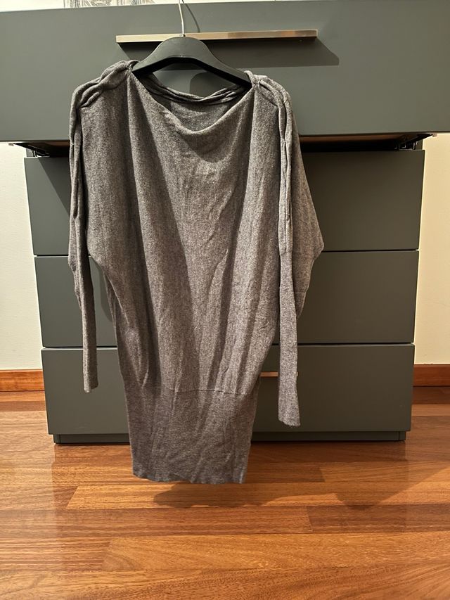 Maglioncino lungo grigio taglia unica