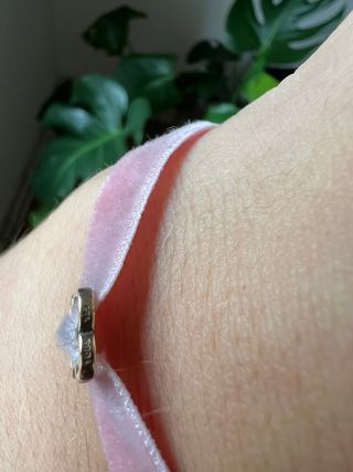 Pulsera Tous Oso Plata Vermeil Rosa