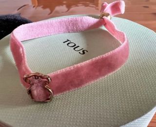 Pulsera Tous Oso Plata Vermeil Rosa