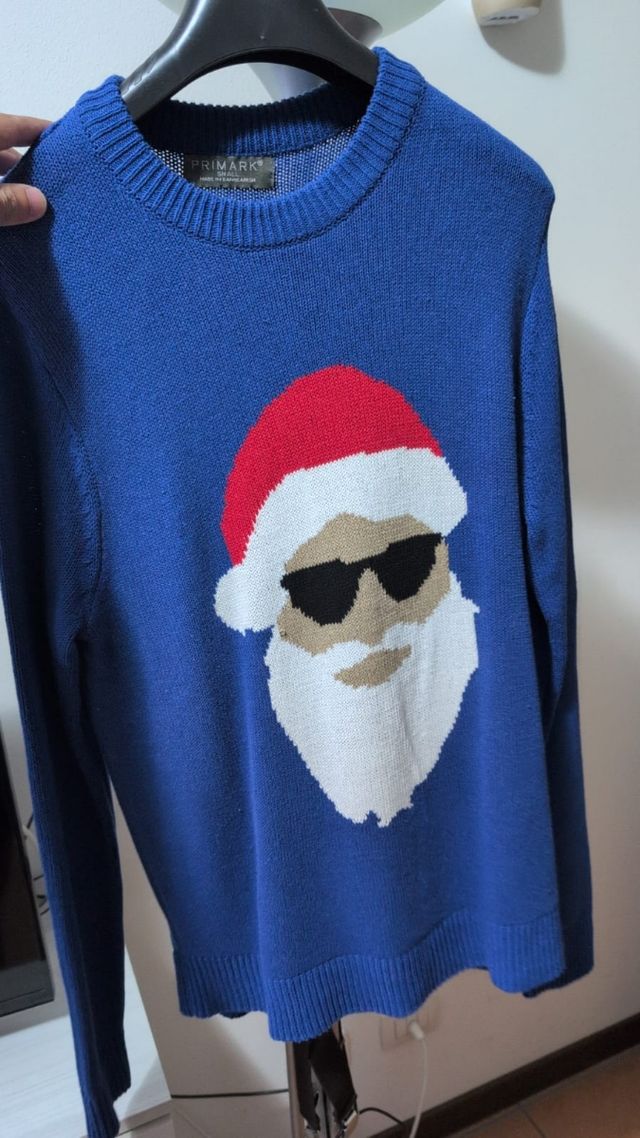 Maglione Primark Babbo Natale Taglia S